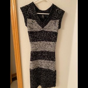 Sleeveless sweater dress